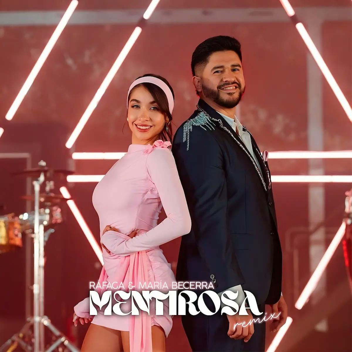 Portada de la canción Mentirosa Remix | Ráfaga, Maria Becerra