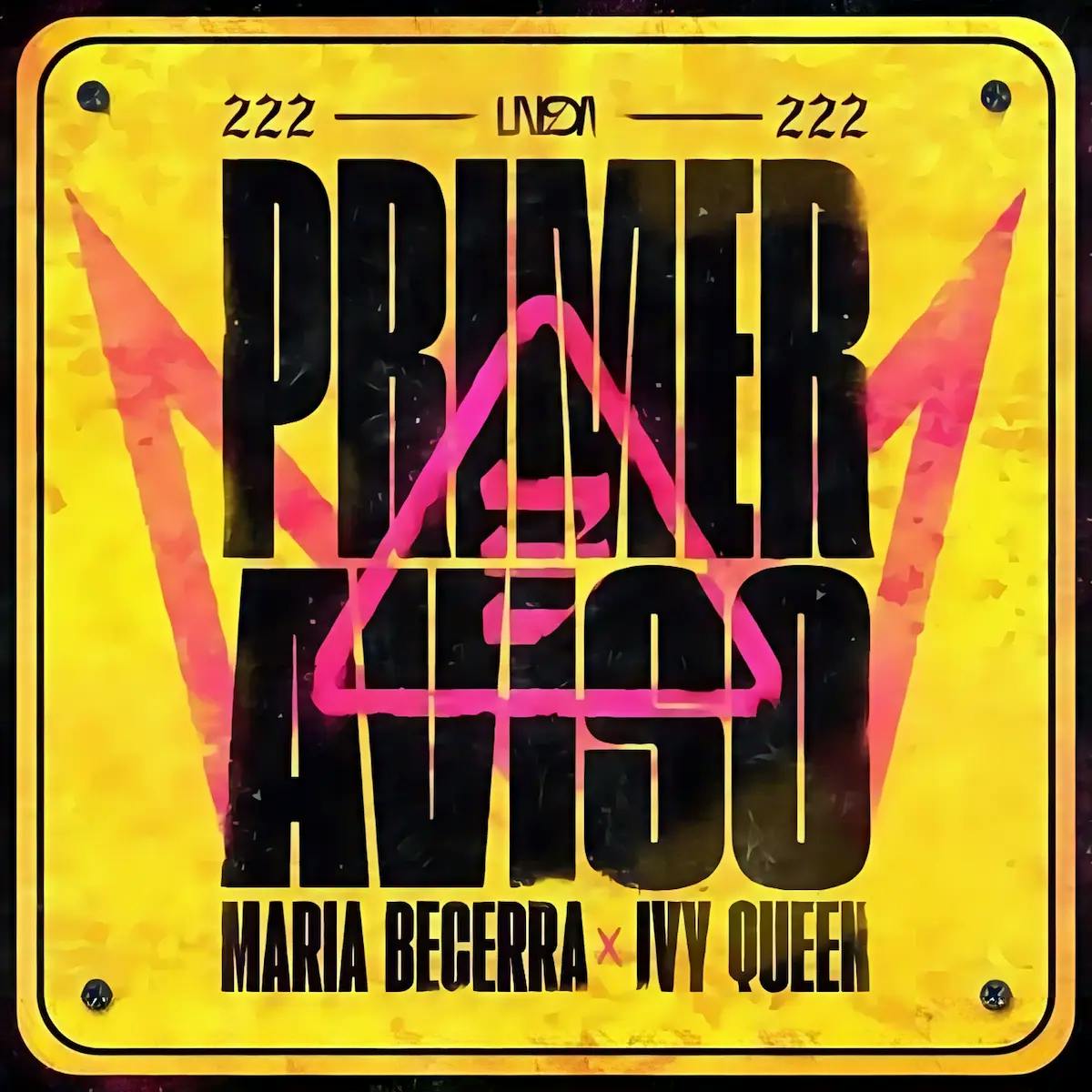 Portada de la canción Primer Aviso | Maria Becerra, Ivy Queen