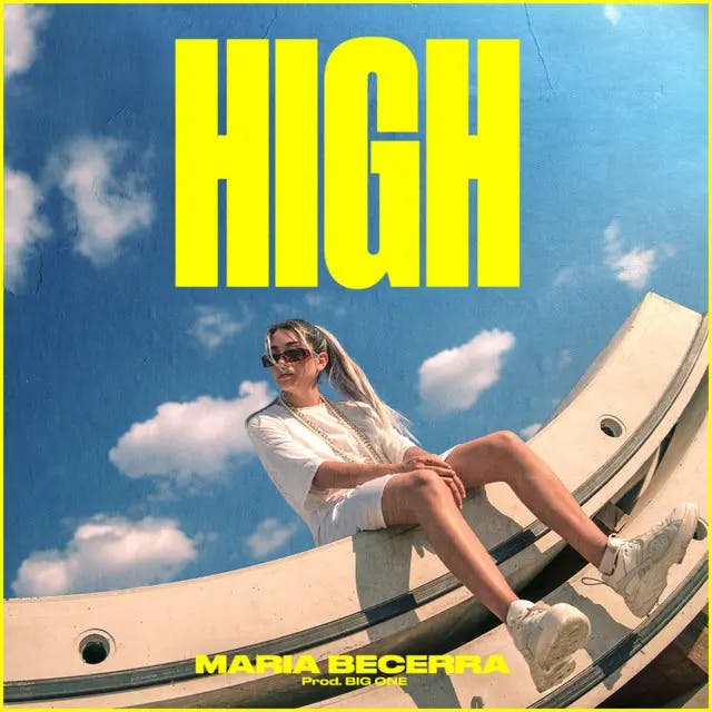 Portada High | María Becerra Portada de la canción High | María Becerra