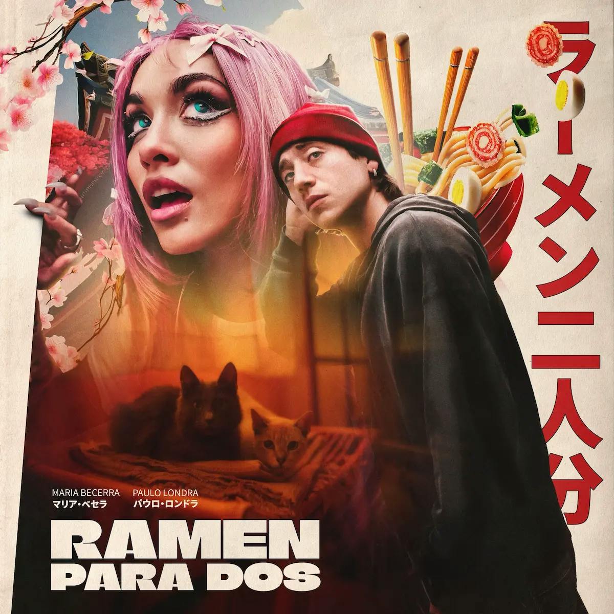 Portada de la canción Ramen para Dos | María Becerra