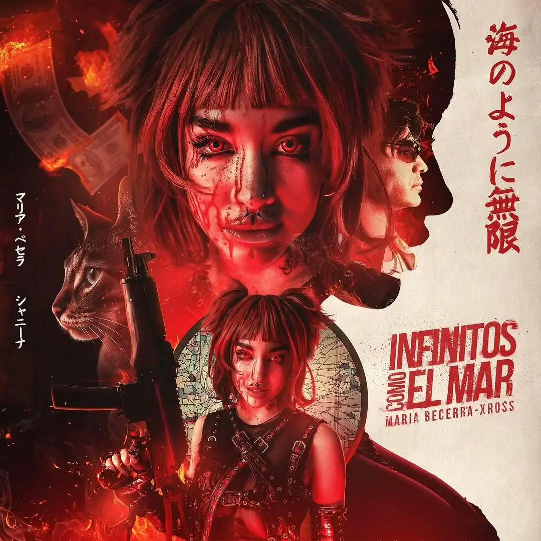 Portada Infinitos como el Mar | María Becerra x XROSS Portada de la canción Infinitos como el Mar | María Becerra x XROSS