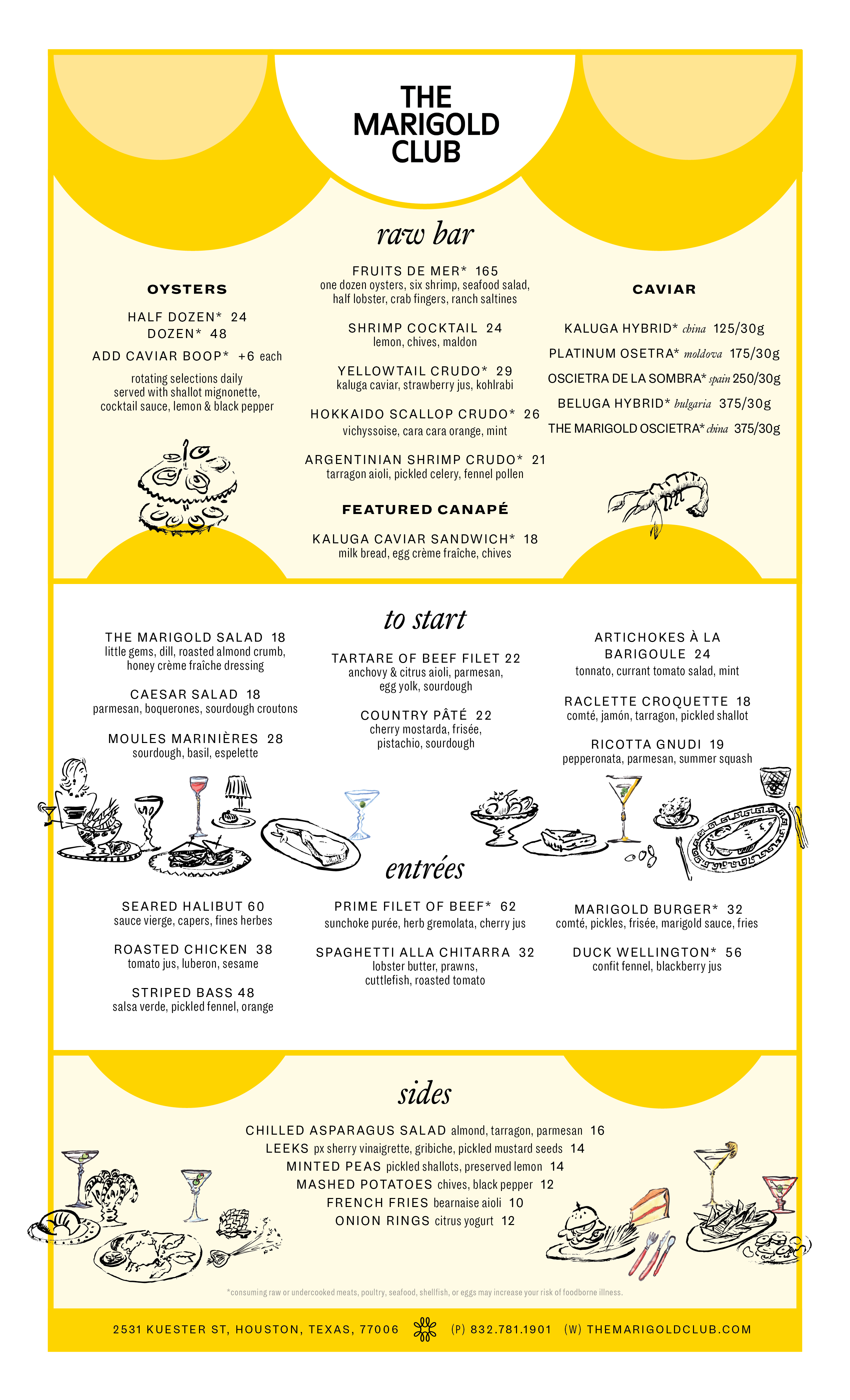 Dinner front