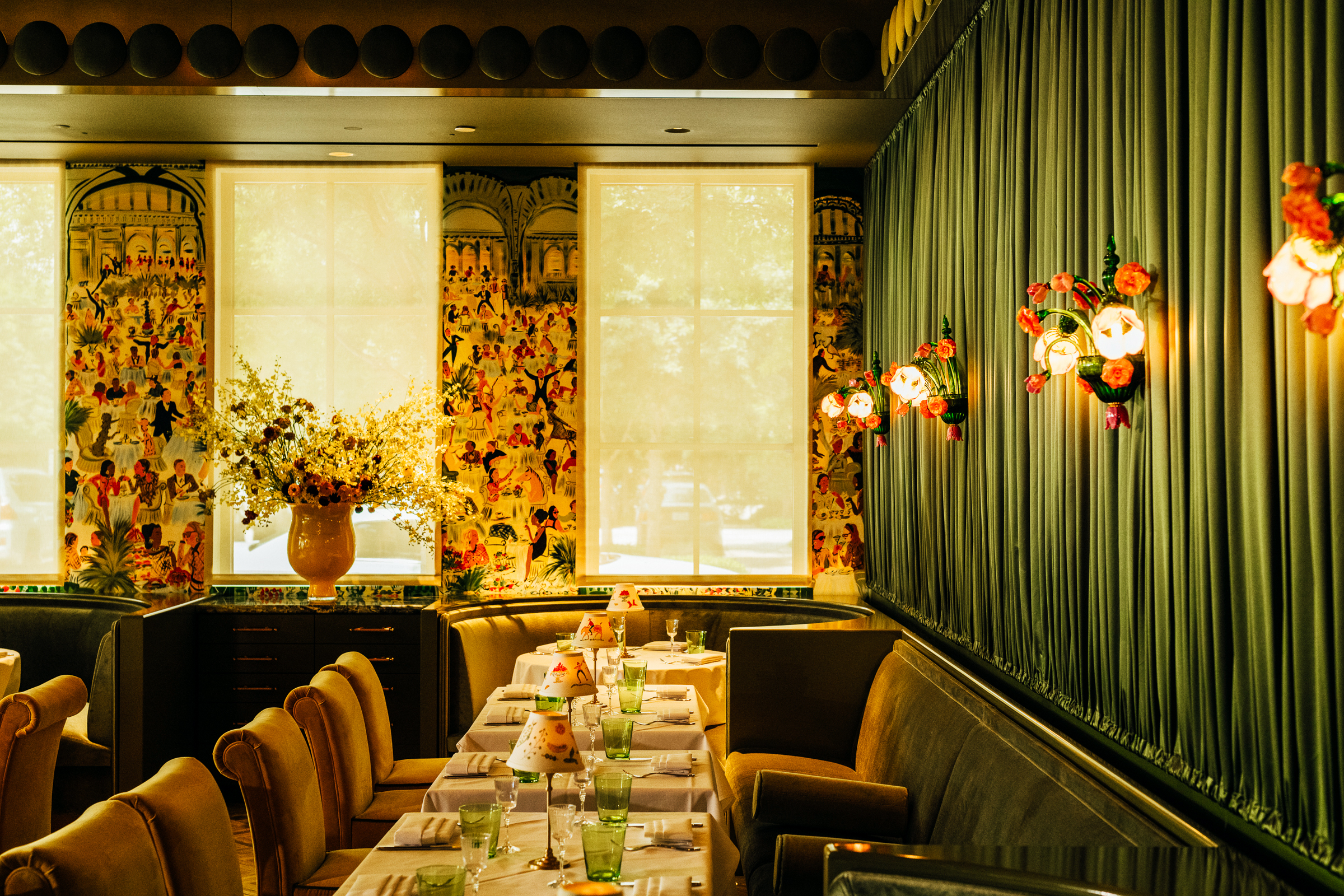 Main Dining Room Banquettes