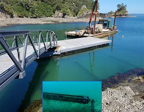 Elastic Rodes Marine Flex ® | Elastic Moorings | Screw Anchors | Aquaculture Floats