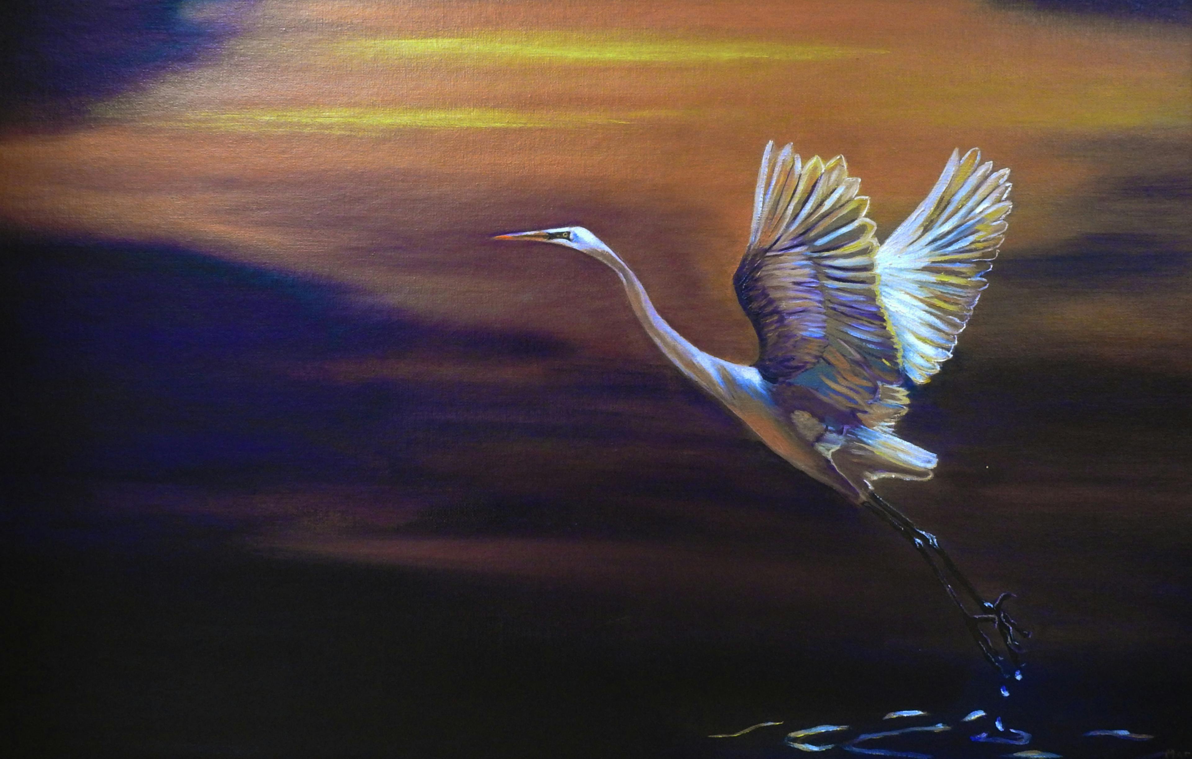 God's Creature Oil Painting