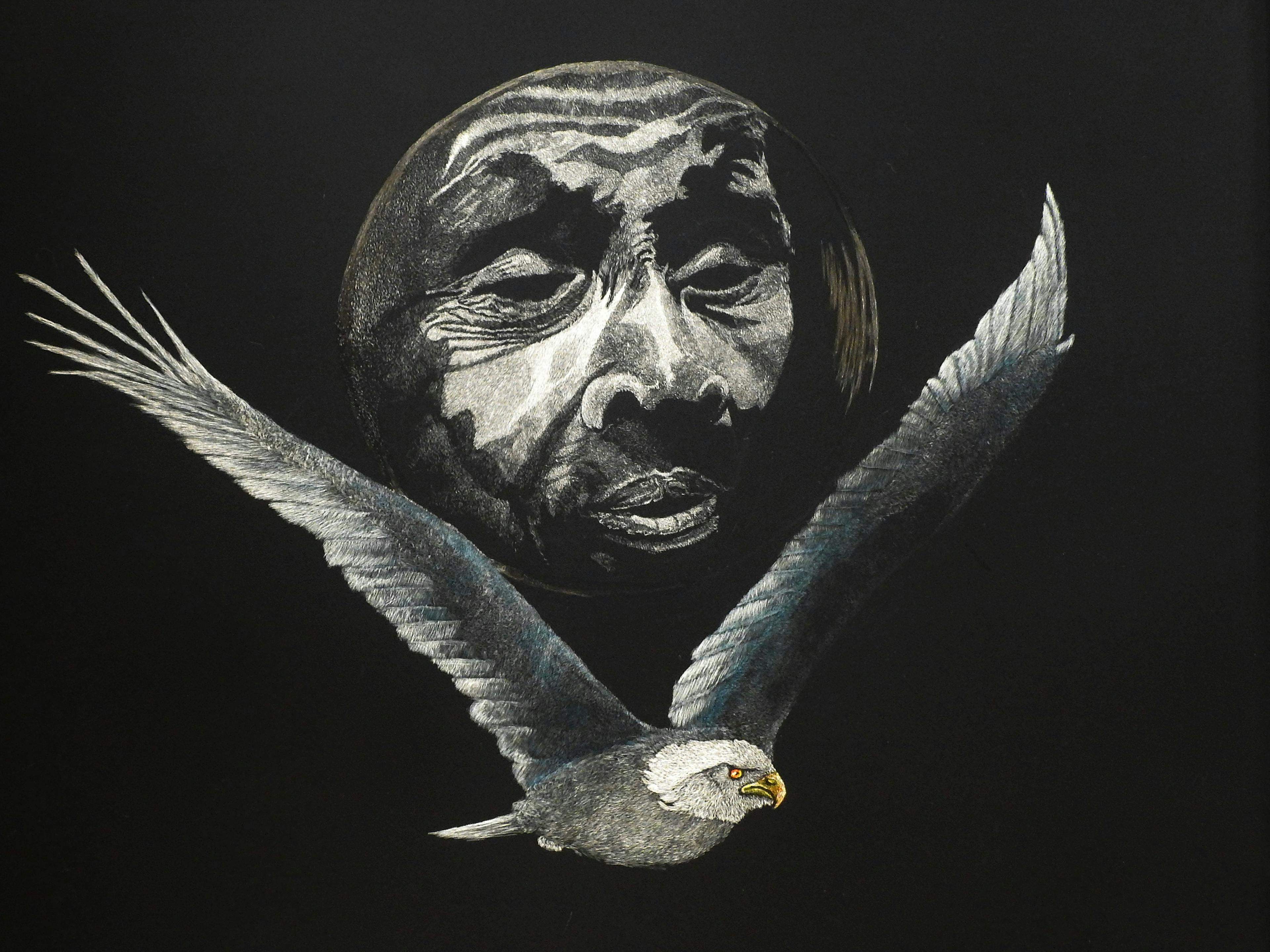 Unexpected Journey Scratchboard