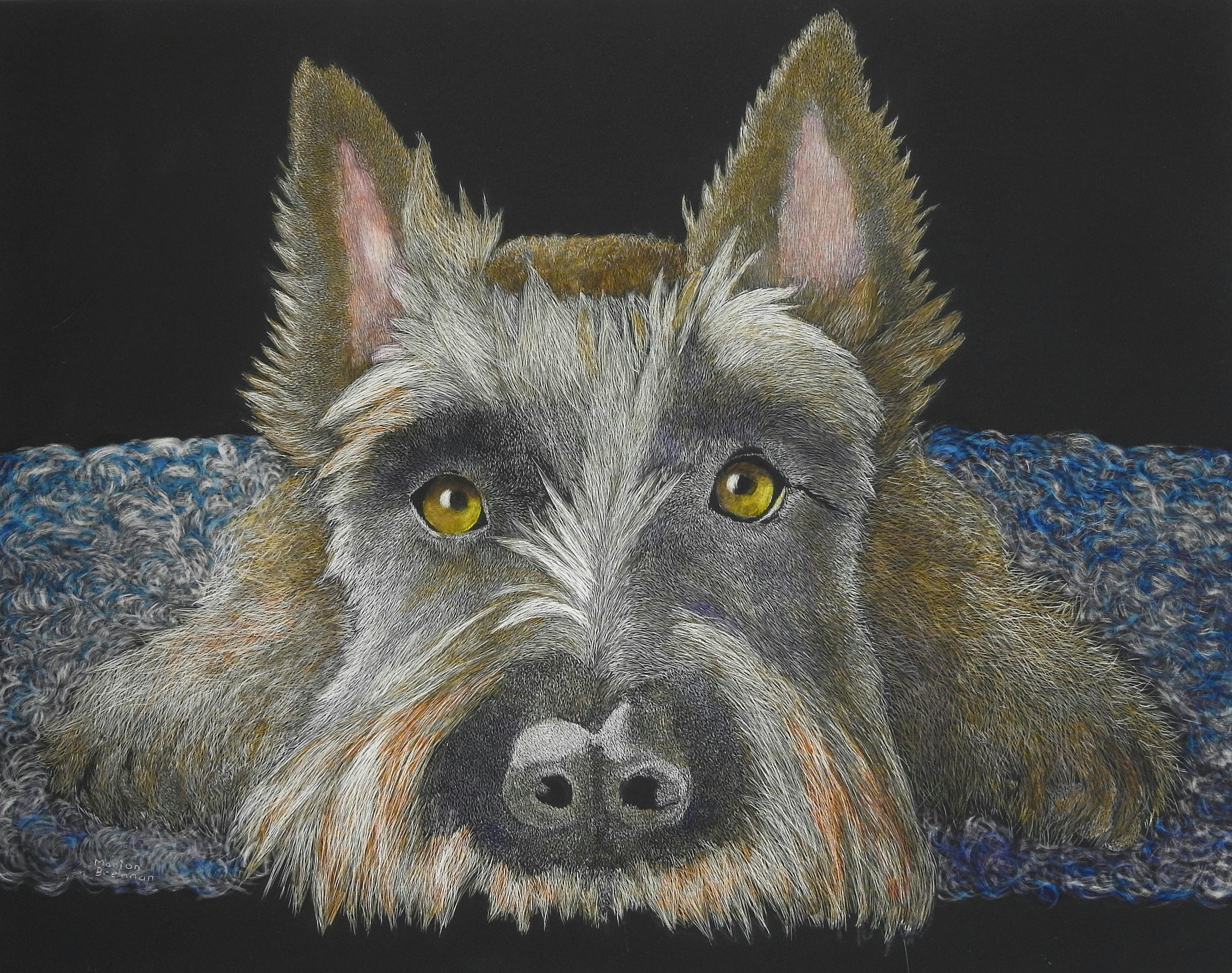 Please Mom Scratchboard