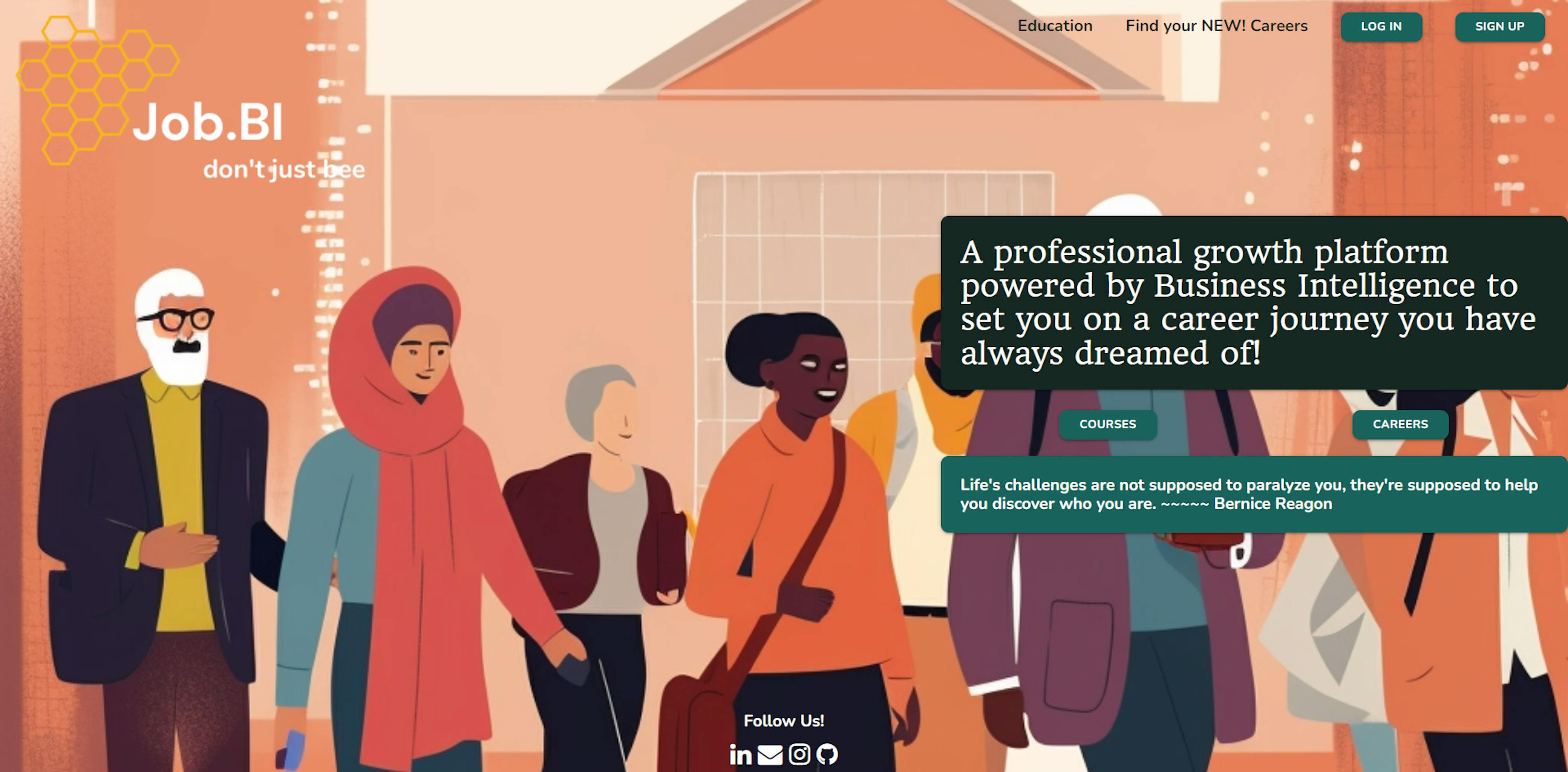 A job search application for tech oriented job seekers