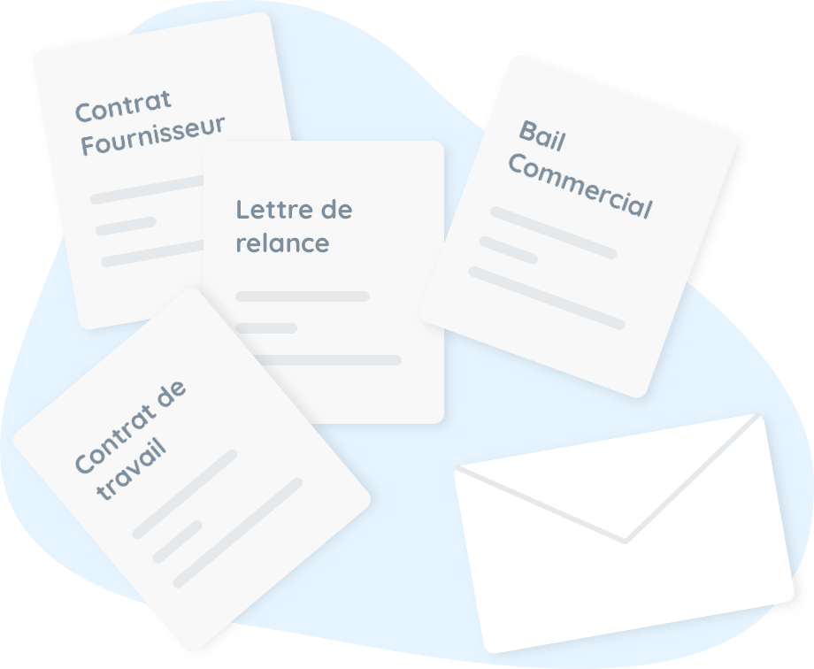modèle document contrat courrier personnalisé