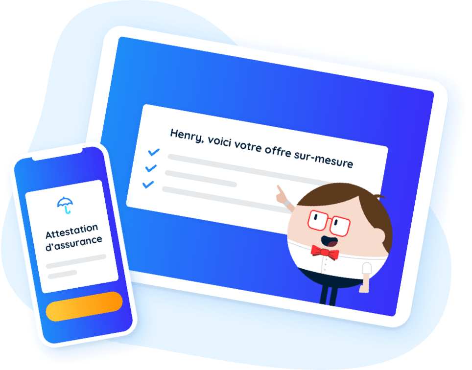 tablette attestation assurance en ligne