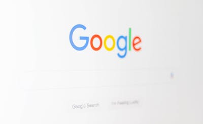 Google blank search field ready to fill the keywords