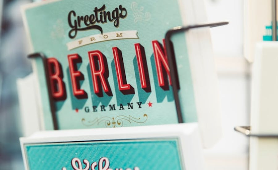 Travel brochure about Berlin 