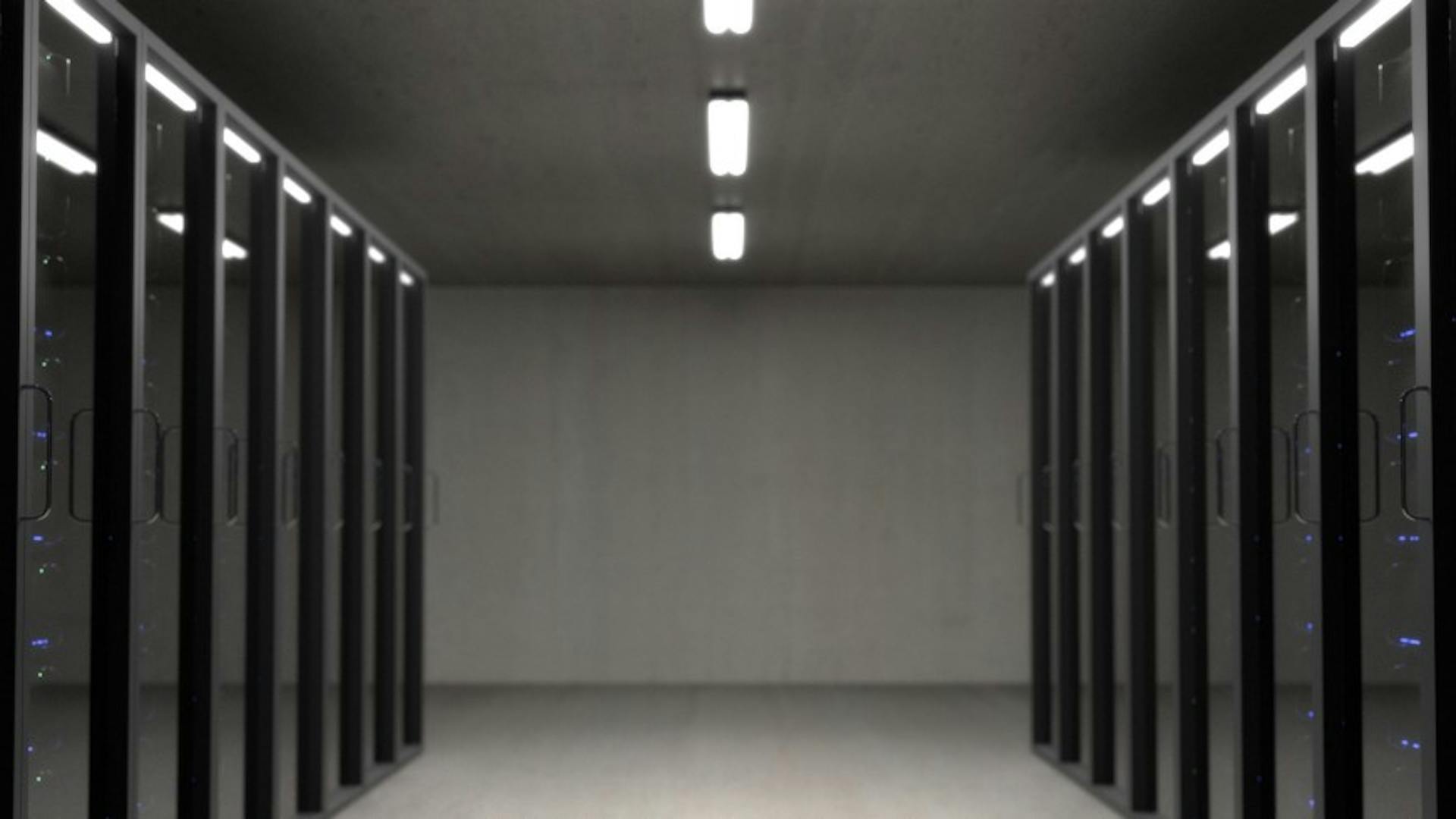 Picture of a data center