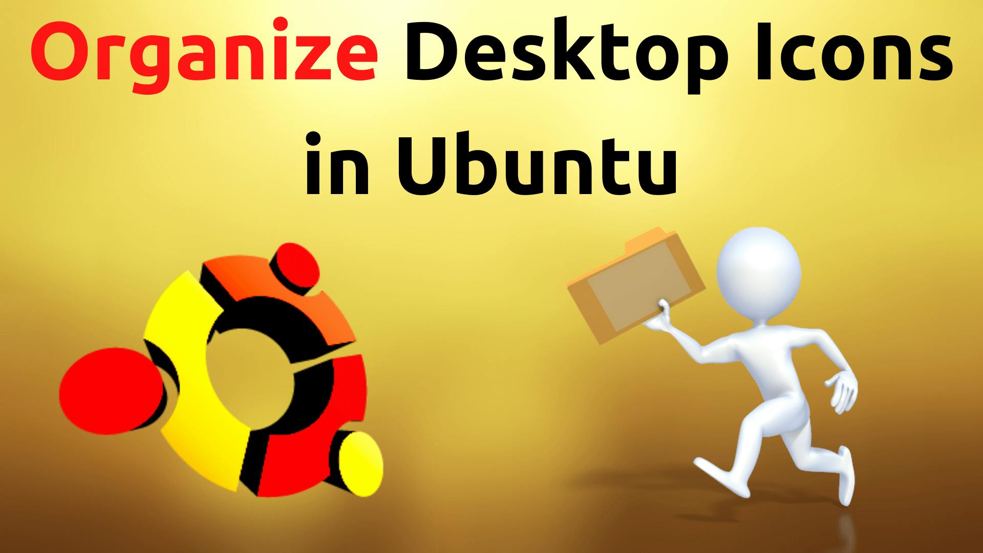 organize desktop files in Ubuntu