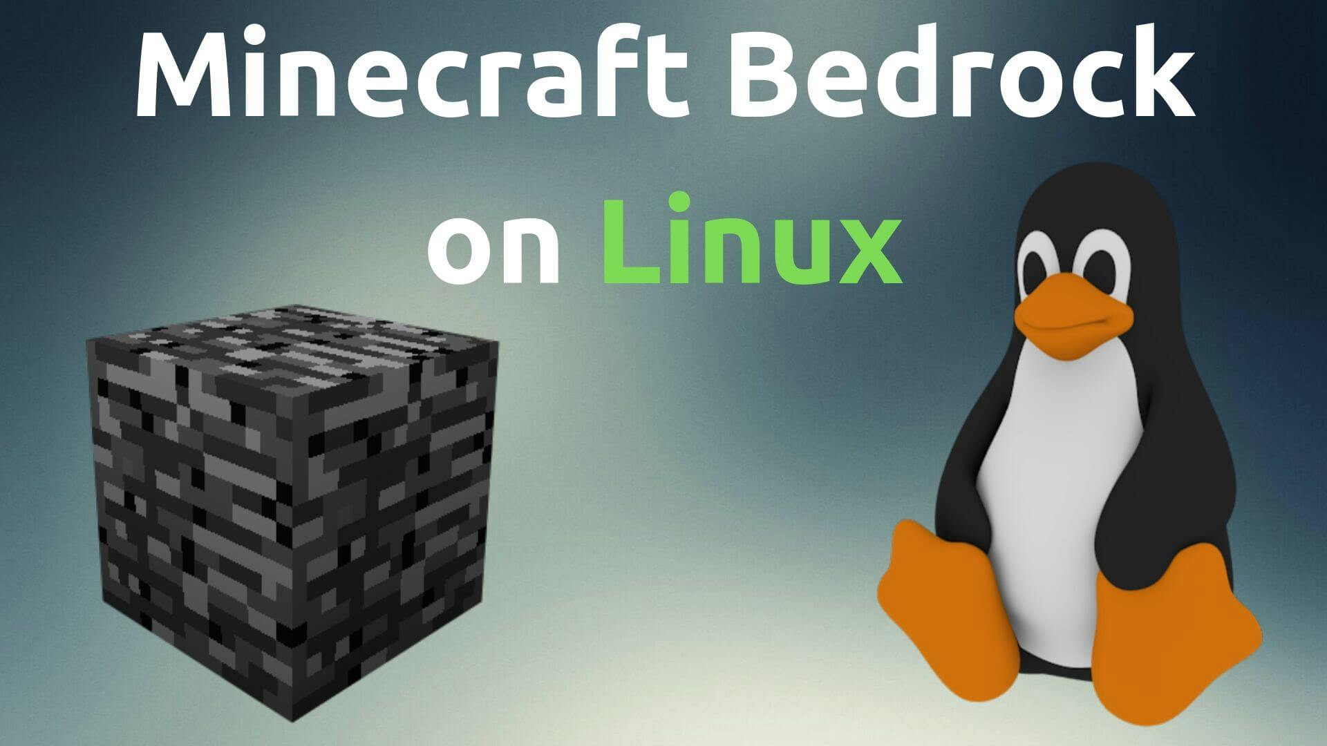 how to install minecraft bedrock edition on linux