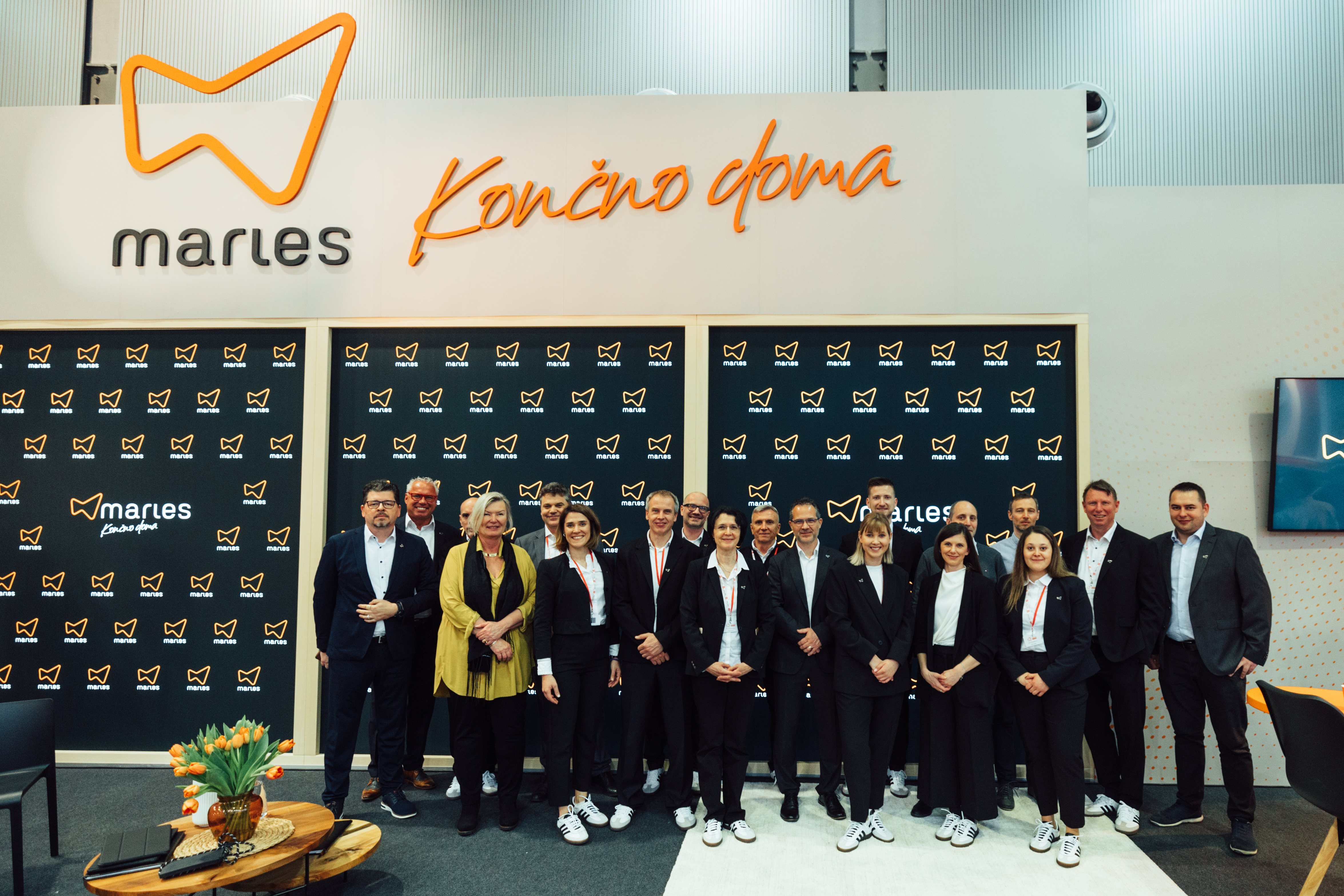 Marlesovi zaposleni na sejmu dom