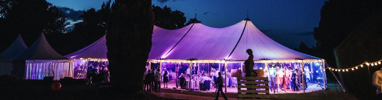 Find a marquee company in your area, add your postcode to get started