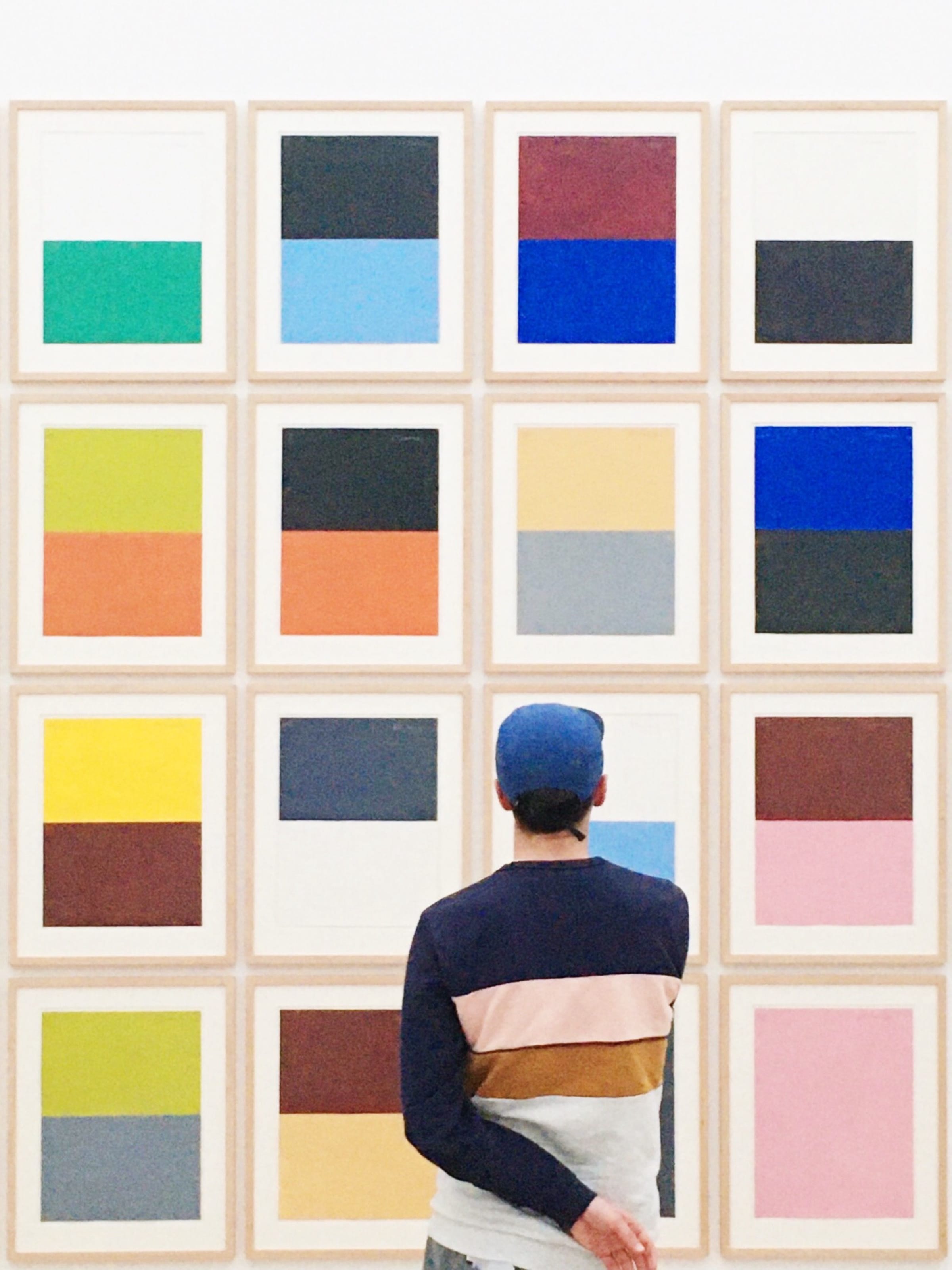 Martijn, but now he's staring at paintings.