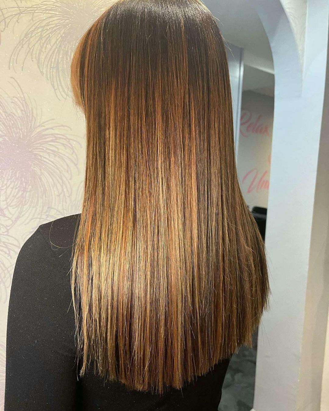 long brown hair