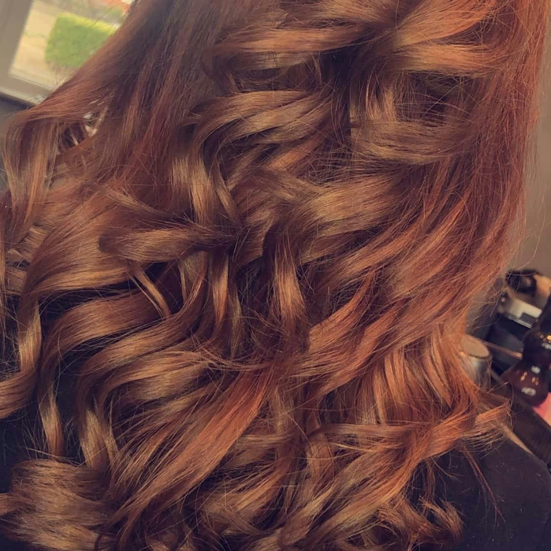 curly hair