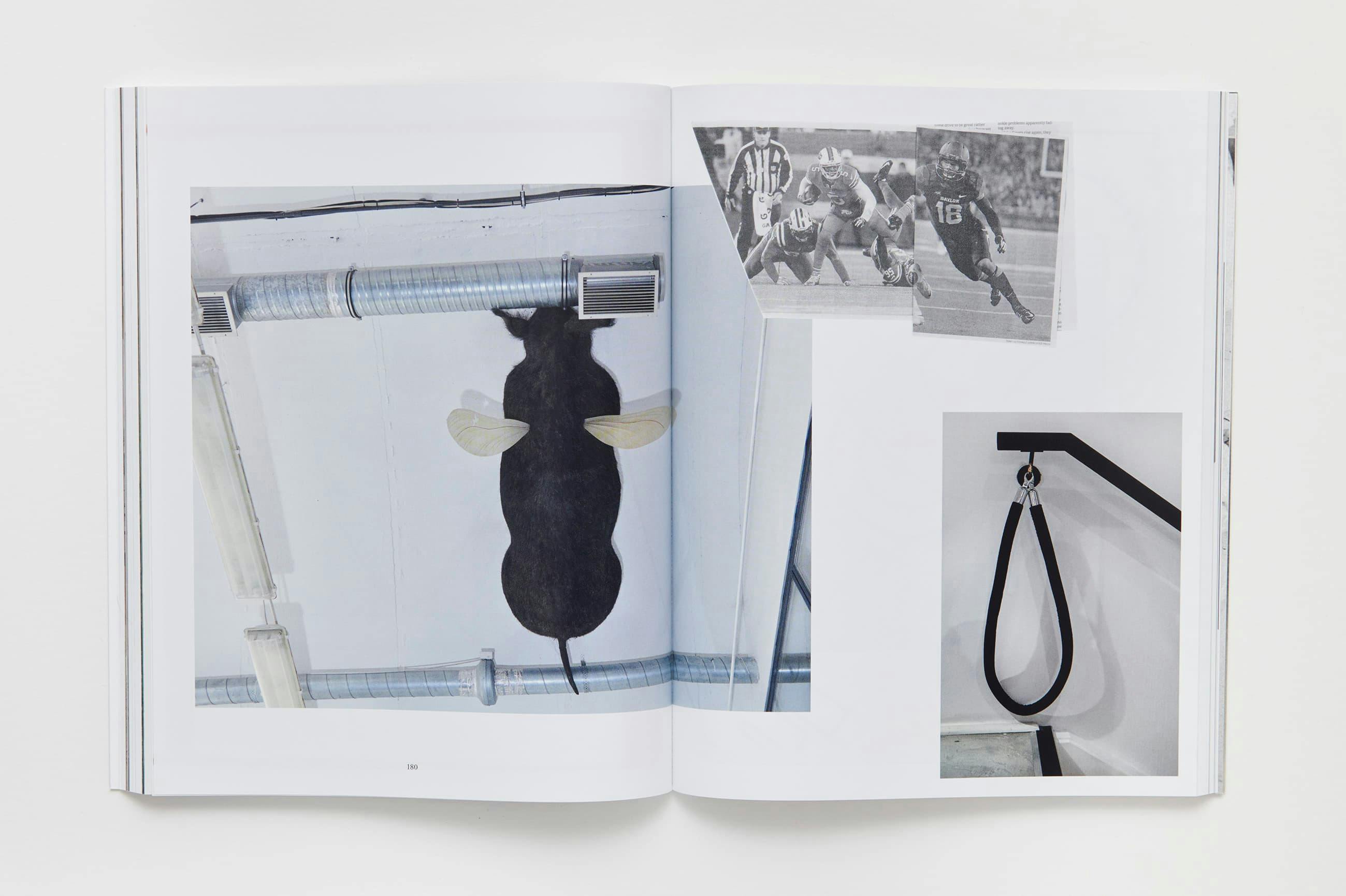 Marton Perlaki artworks on a magazine spread