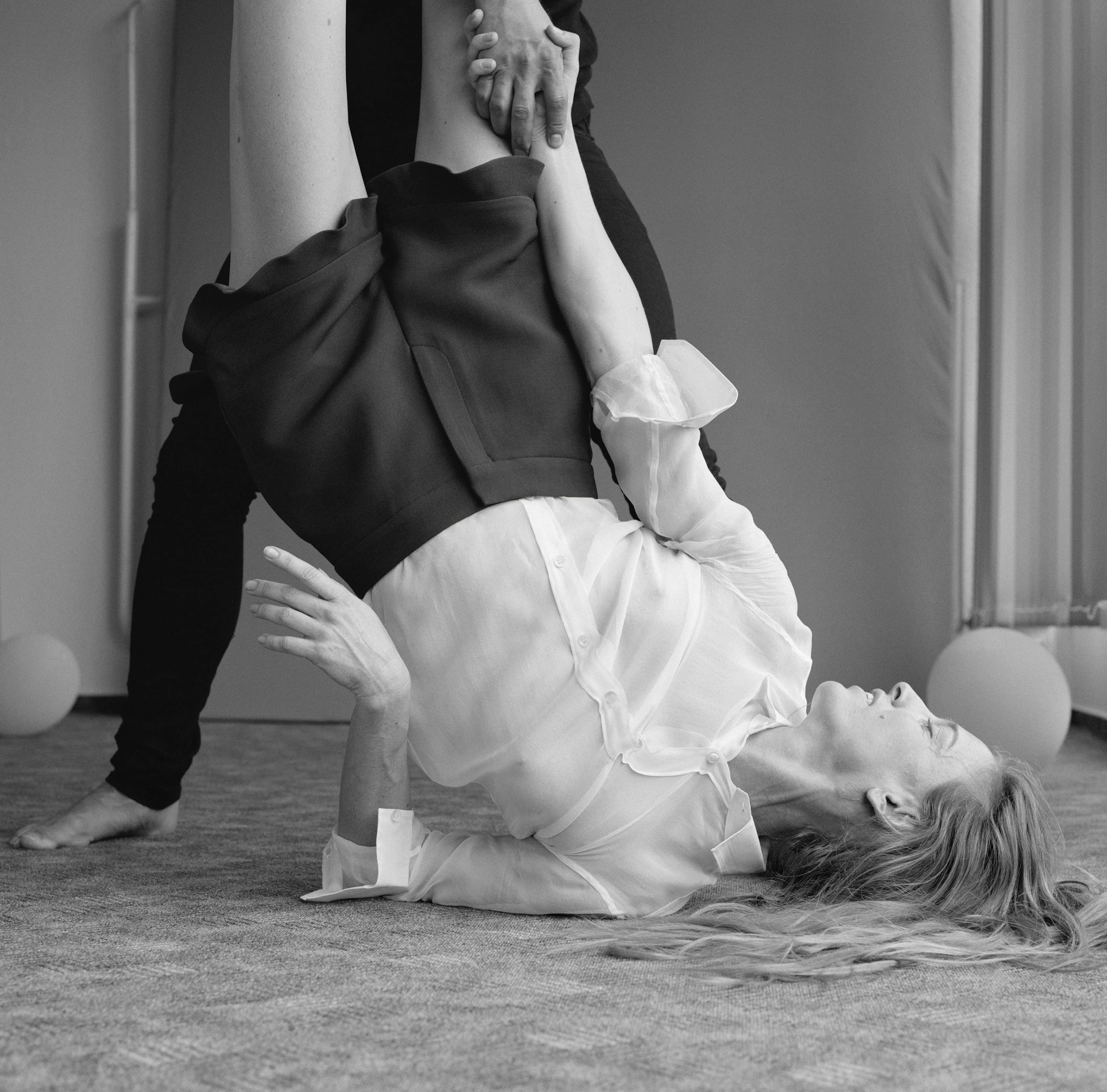 Marton Perlaki editorial with natural light black and white