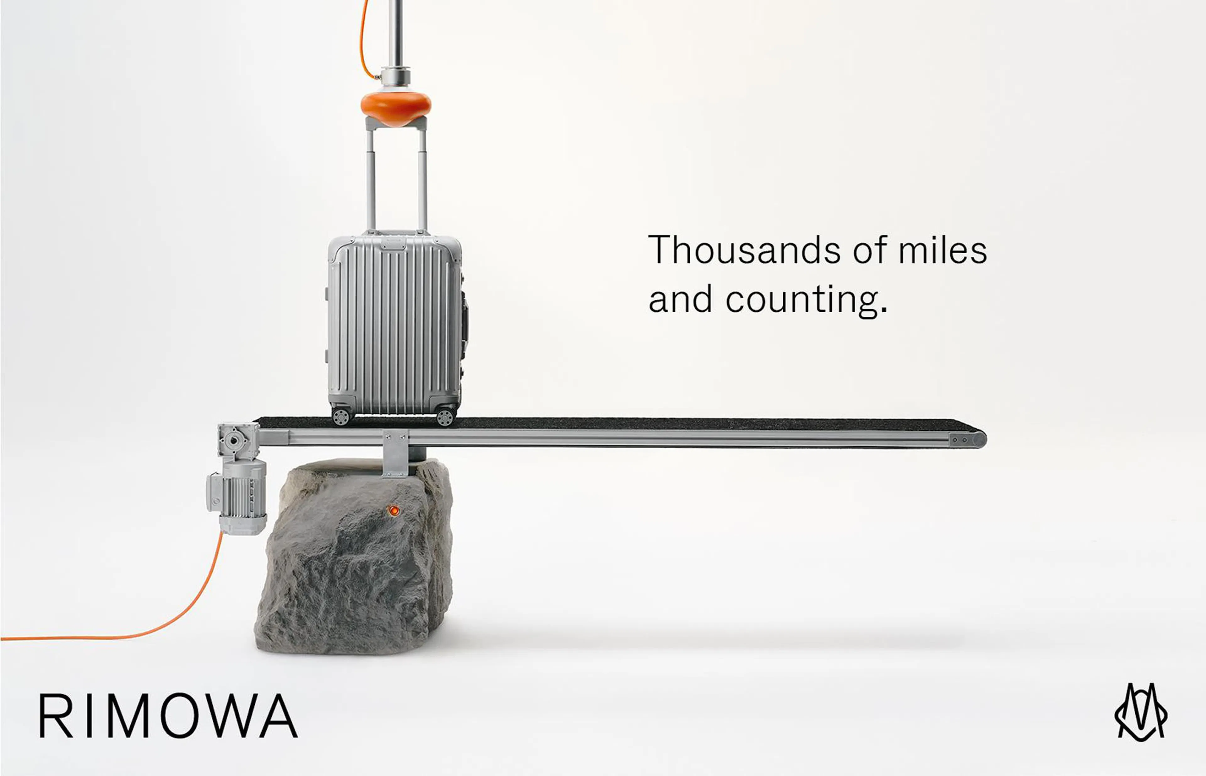 commercial still life advertising of high end suitcase by Marton Perlaki