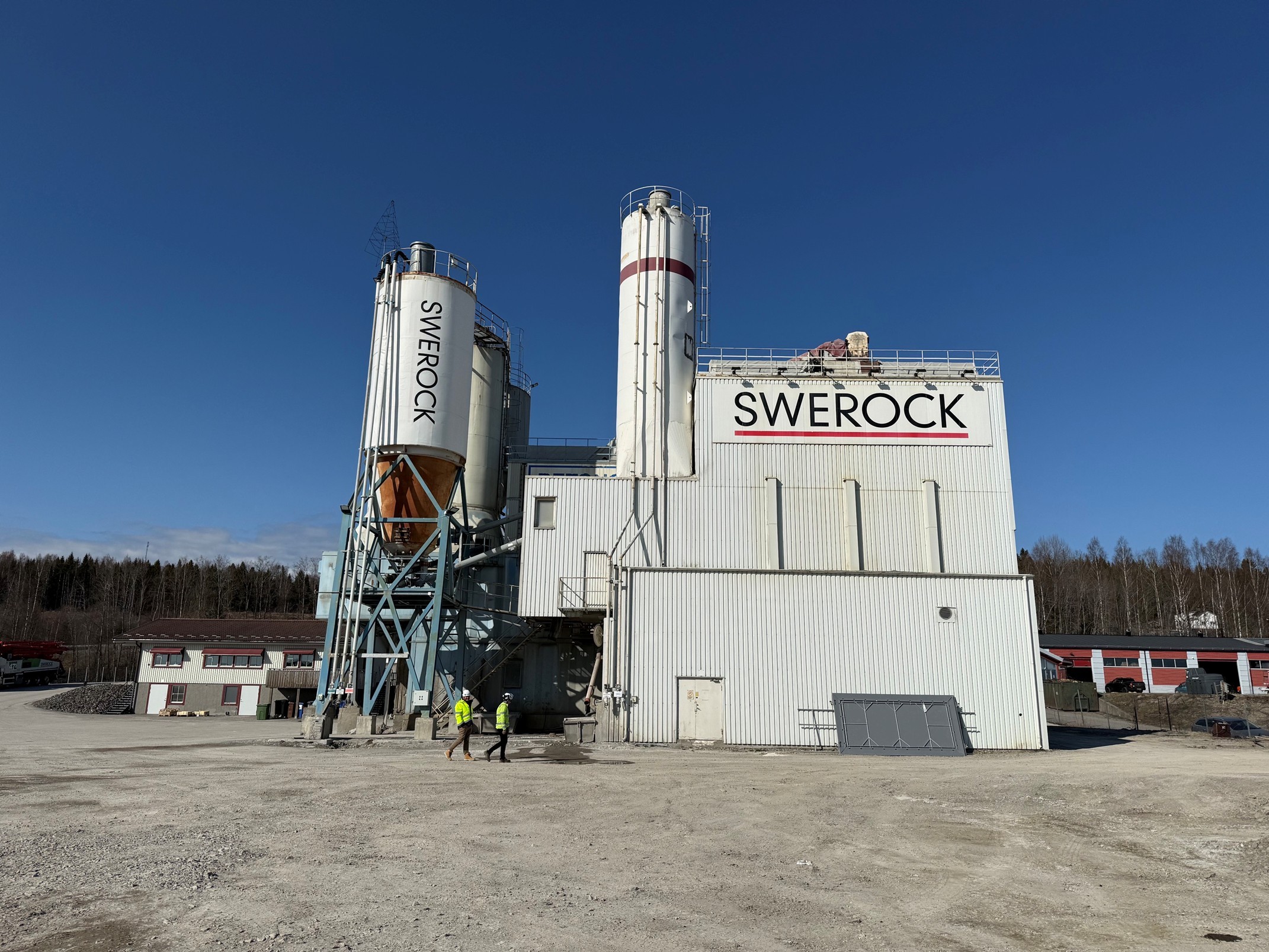 Swerock bygger betongfabrik i Sundsvall