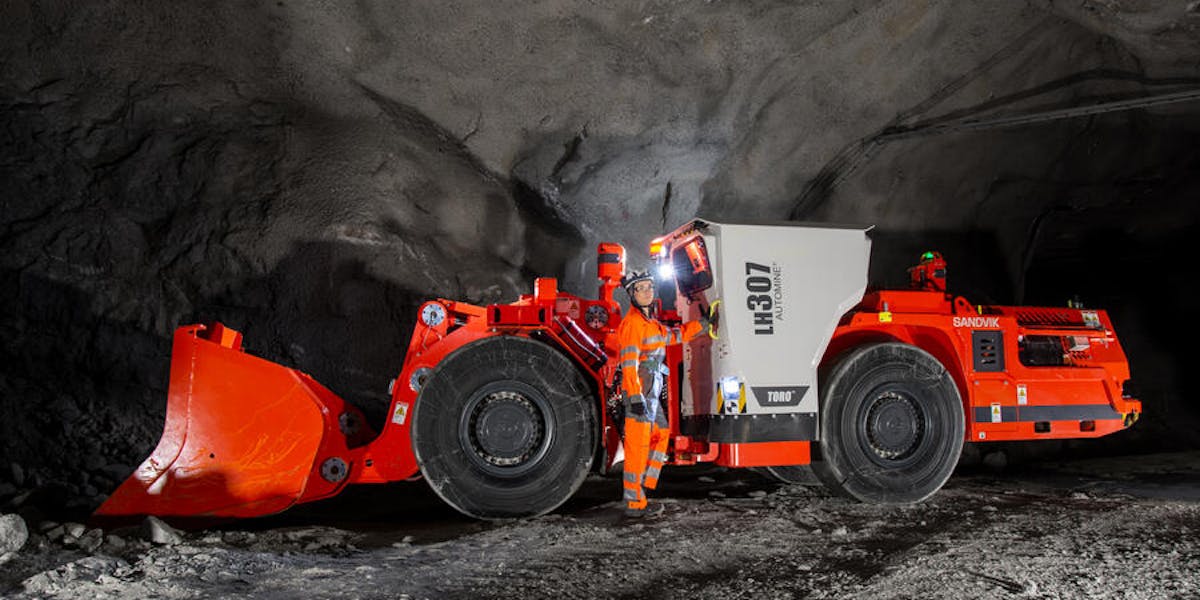 Sandvik kombinerar nu sina gruvmaskiner med mjukvaror för att kunna erbjuda produktivitet och effektivitet vid sidan av maskinerna.