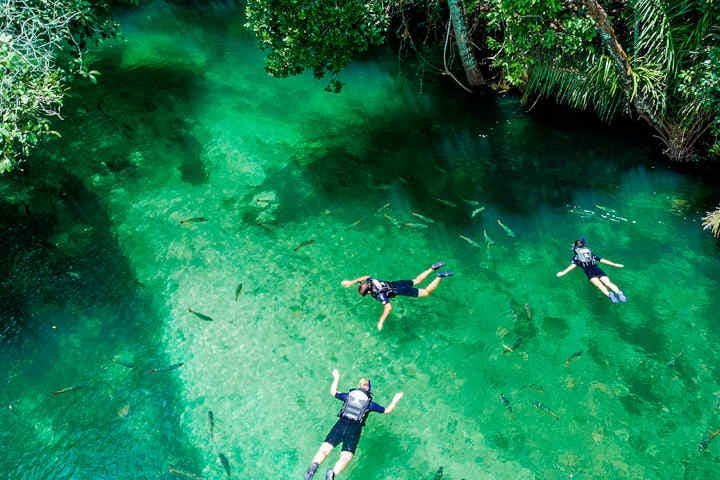 Vista do alto - Flutuação na Praia da Figueira