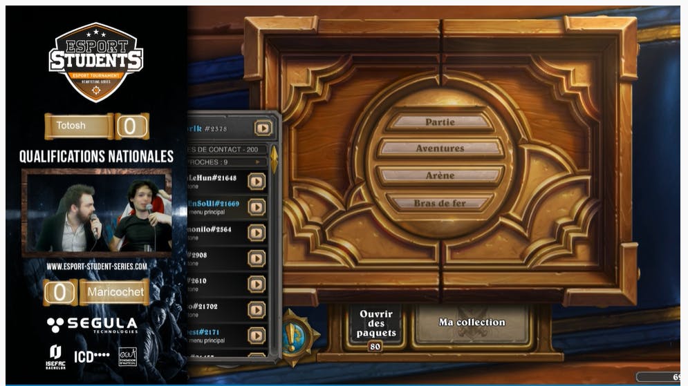 Au micro de Torlk et Kheun sur Twitch pour les Esport Students Series