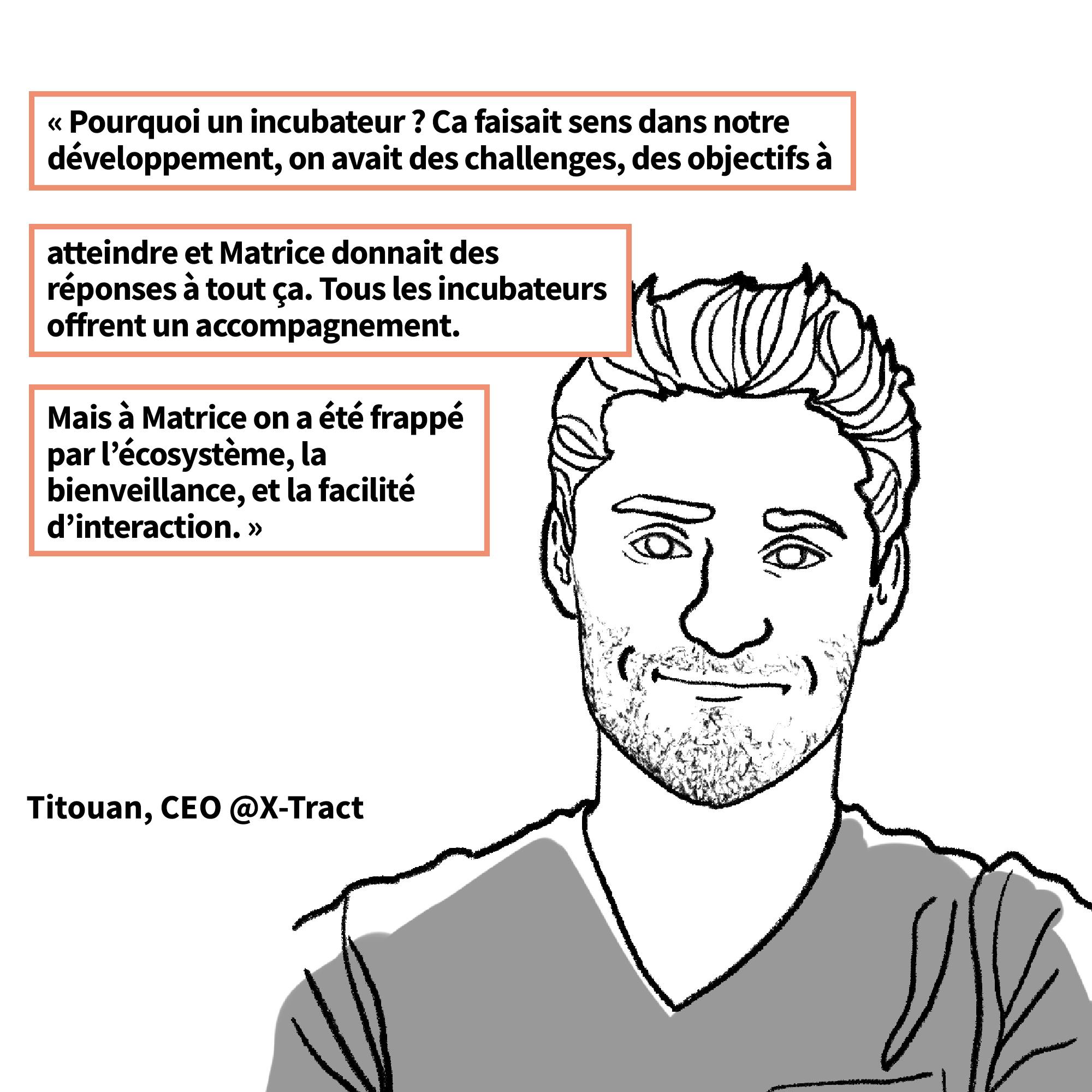 Titouan Parand de la startup X-Tract