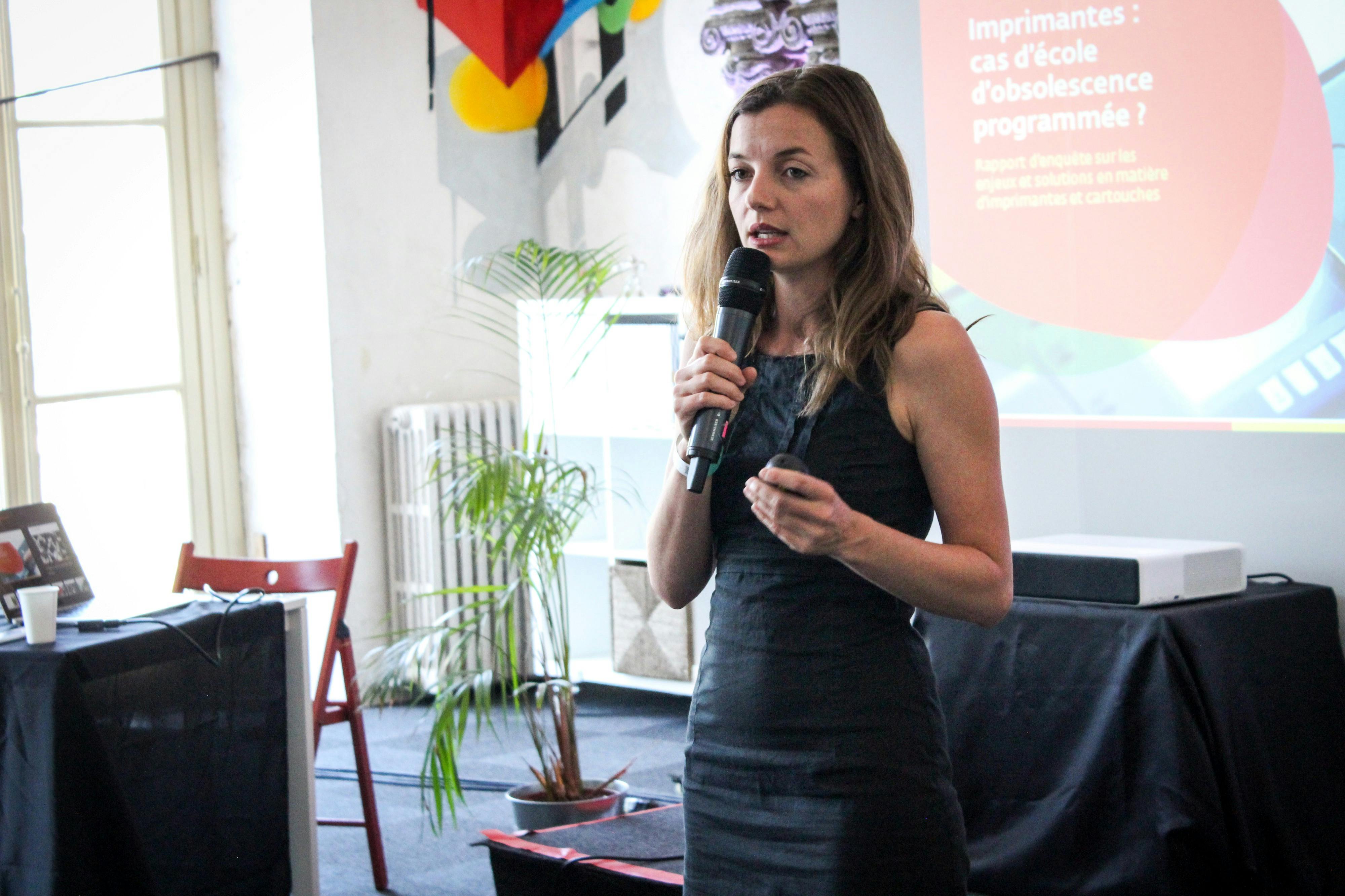 Laetitia Vasseur HOP Halte Obsolescence Programmée