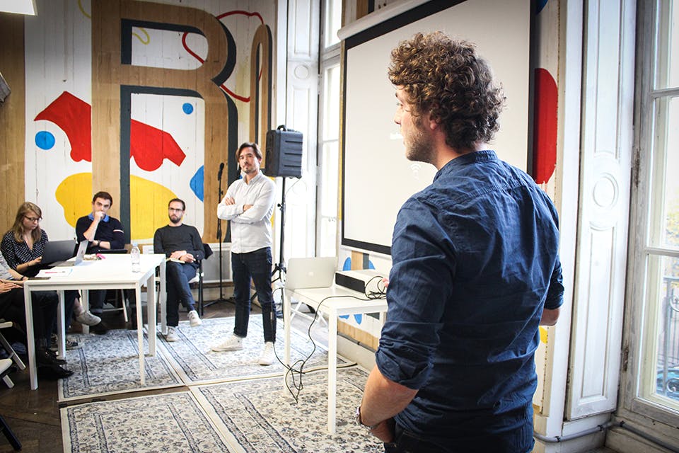 La startup Chop Chop Kitchen pitche son projet