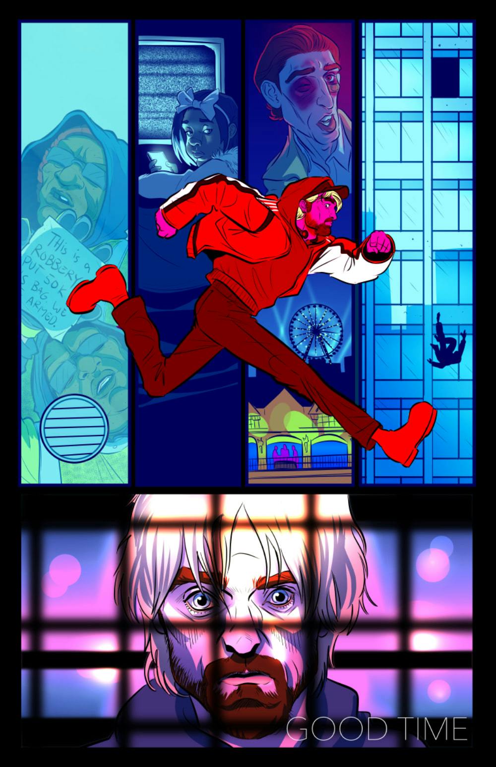 Good Time Art Poster Comic