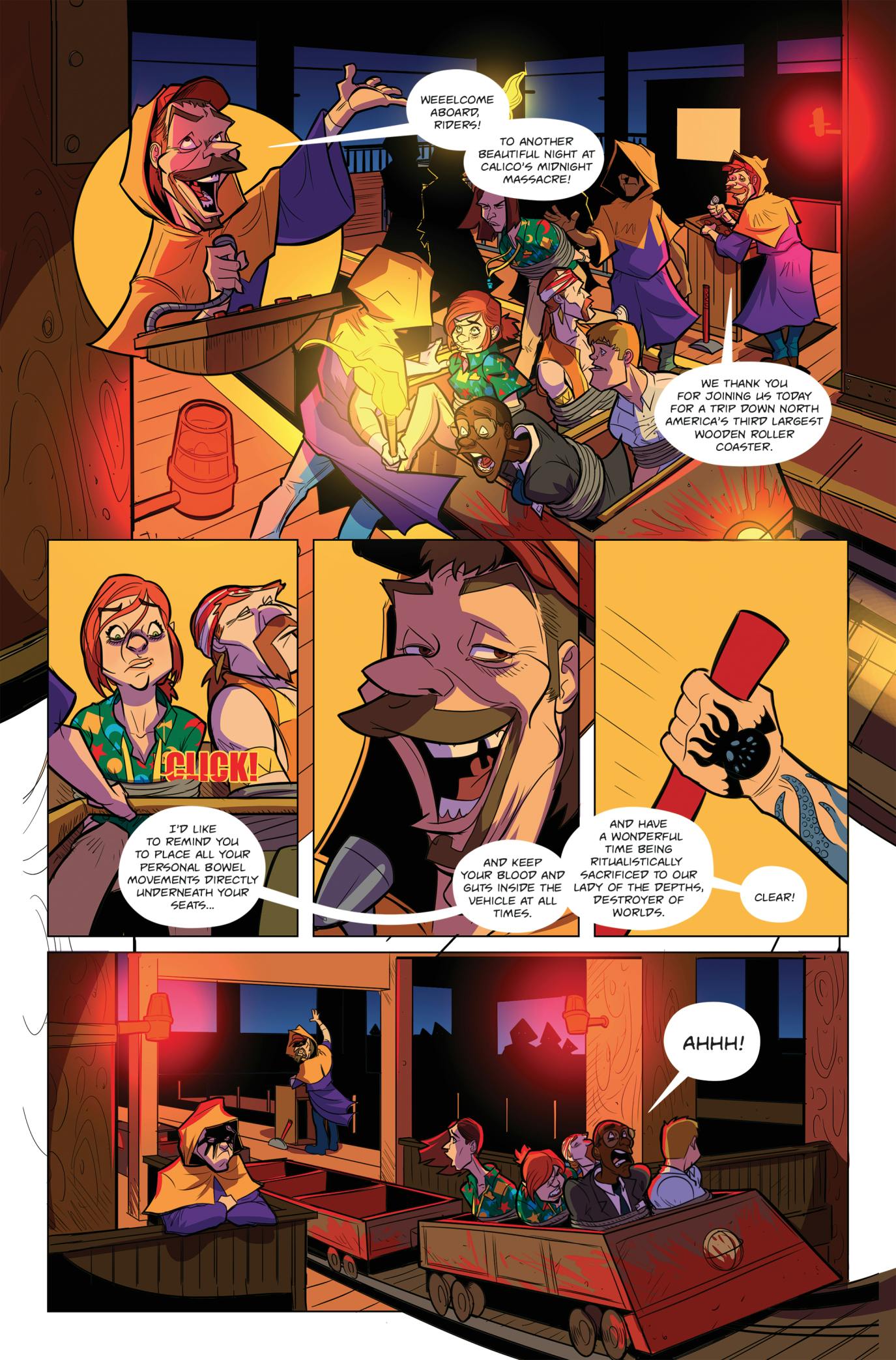 Midnight Massacre Comic Halloween