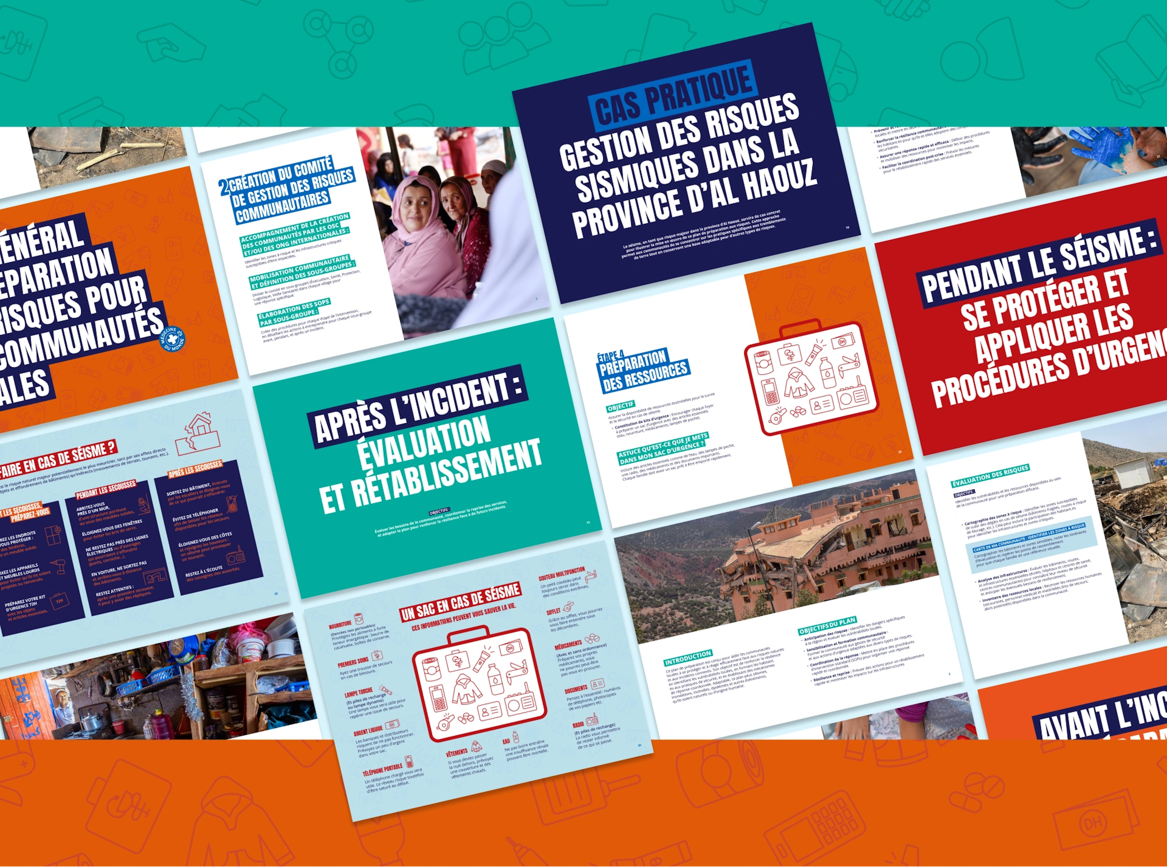 Mockup frames Médecins du Monde