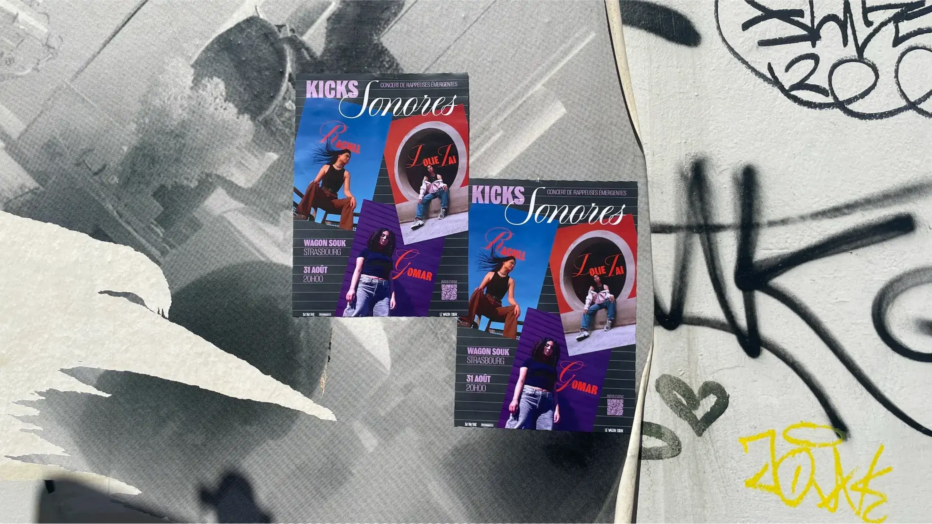 Mockup affiche Sonore