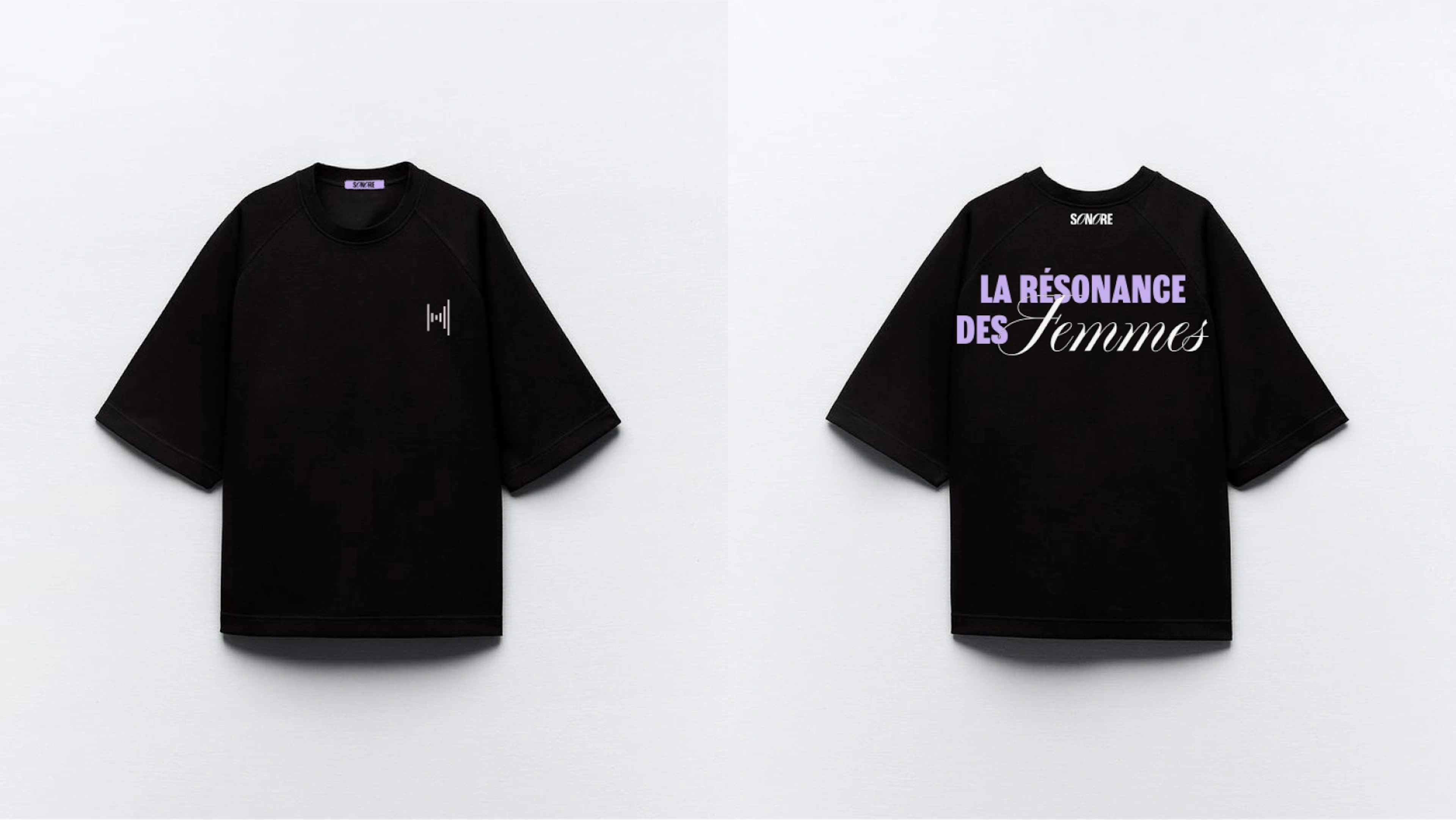 Mockup t-shirt Sonore