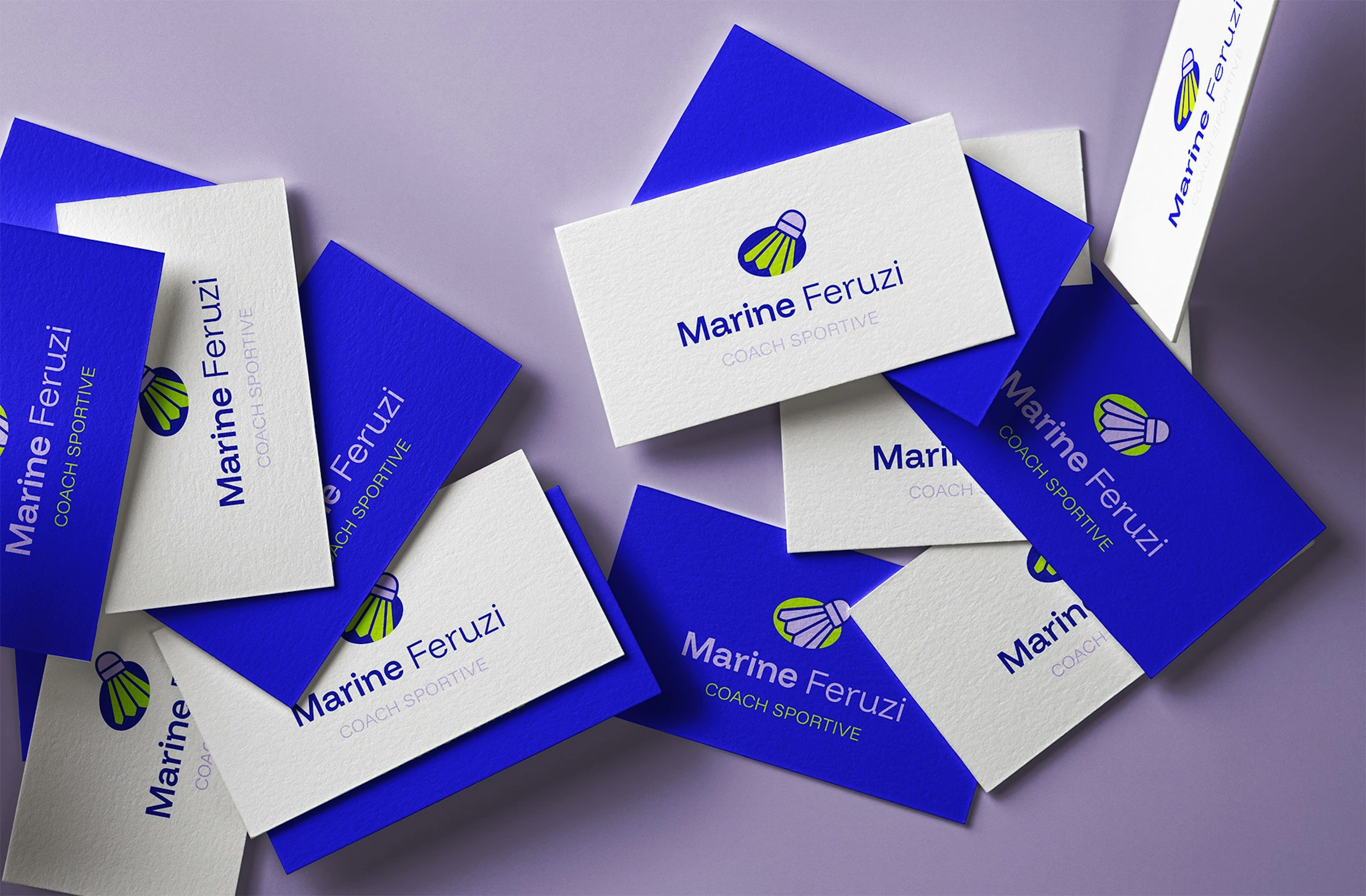 Mockup Carte de visite Marine Feruzi