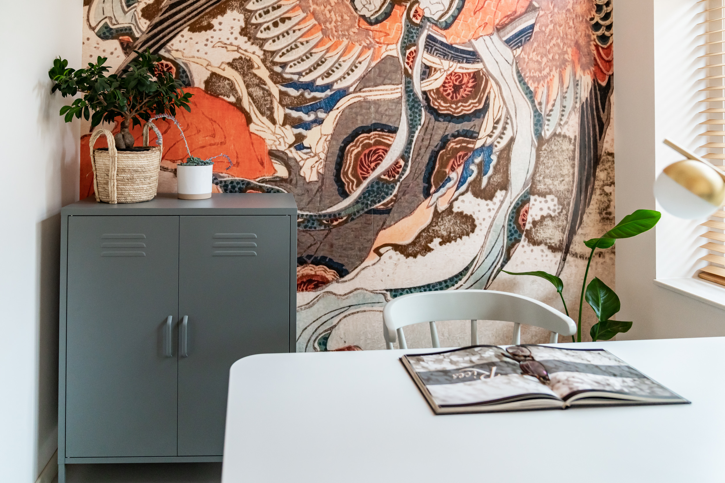 Muisgrijze 2-deurs lockerkast