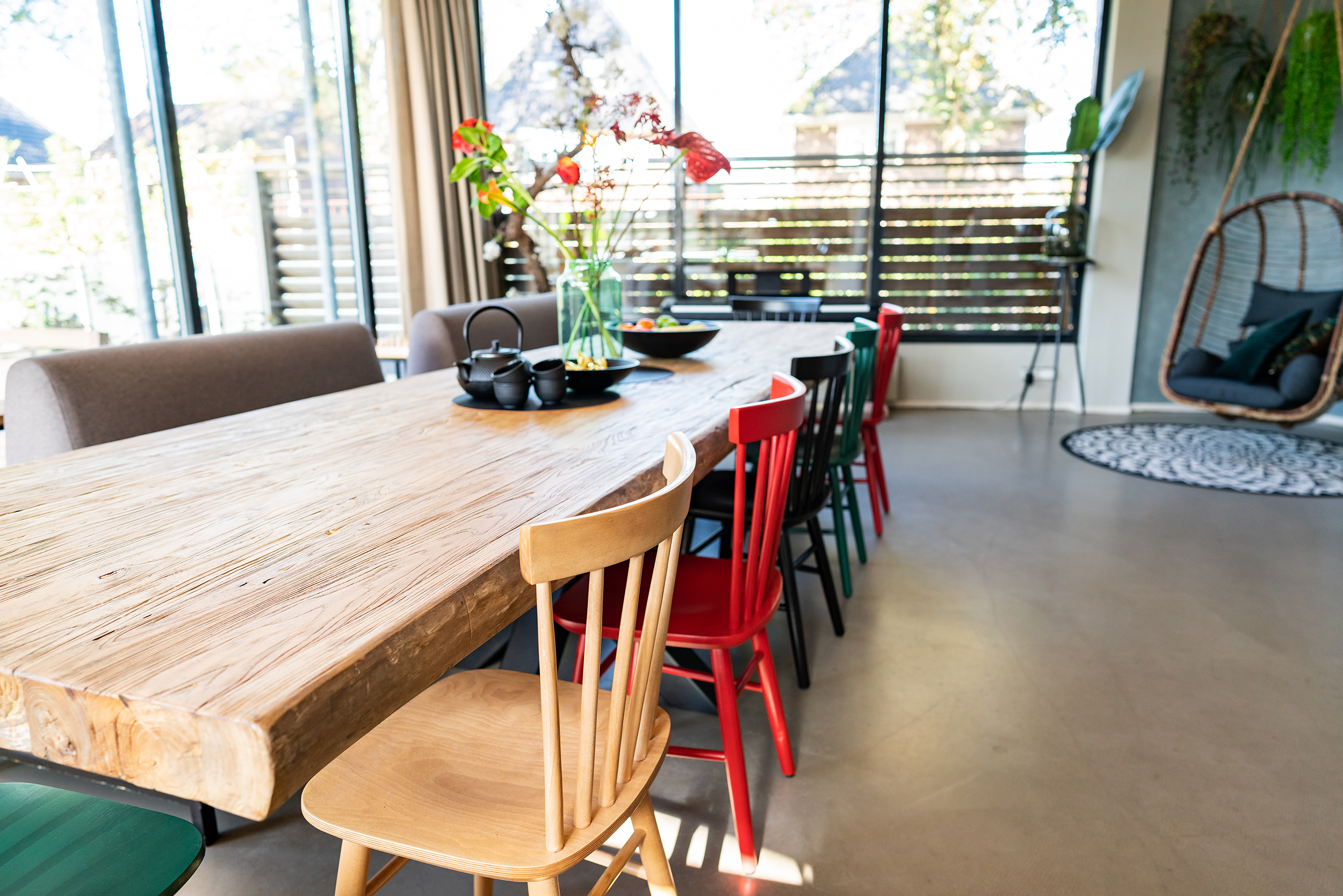 Spijlenstoel Maxime in verschillende kleuren