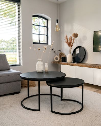 MaximaVida ronde salontafel set Chicago XL woonkamer kl