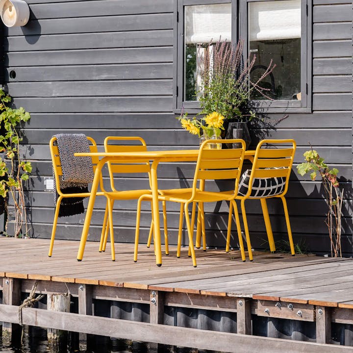 Max garden furniture set at holiday cottage