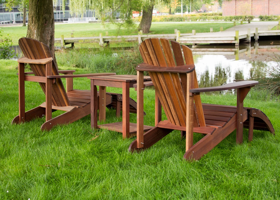 Adirondack tuinstoel set Toronto hout