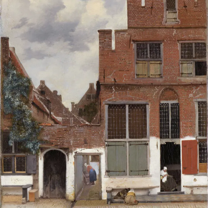 Het straatje van Johannes Vermeer