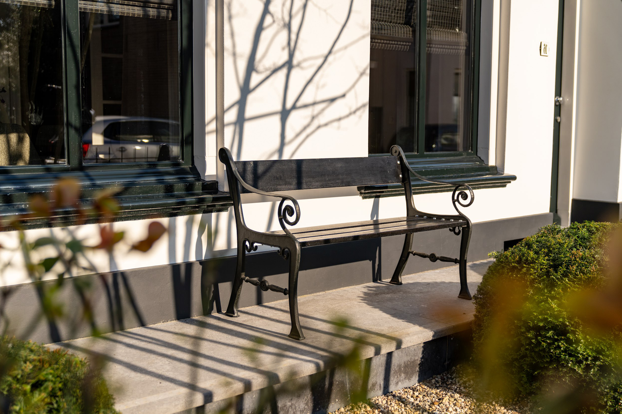 Gietijzeren Prinsengracht bank