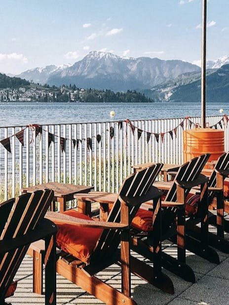 MaximaVida Adirondack-Stuhl Toronto Öl in Luzern