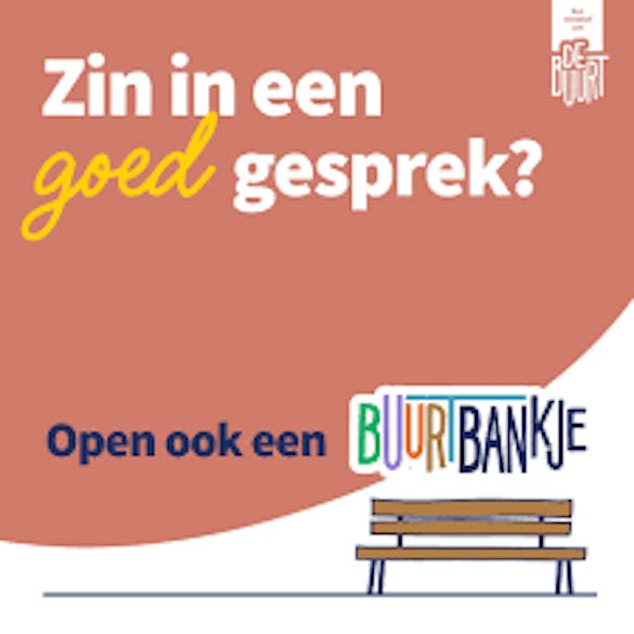 Open ook een BuurtBankje