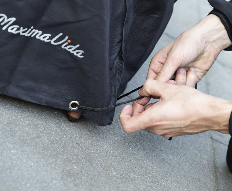 Verschließen der MaximaVida-Schutzhülle